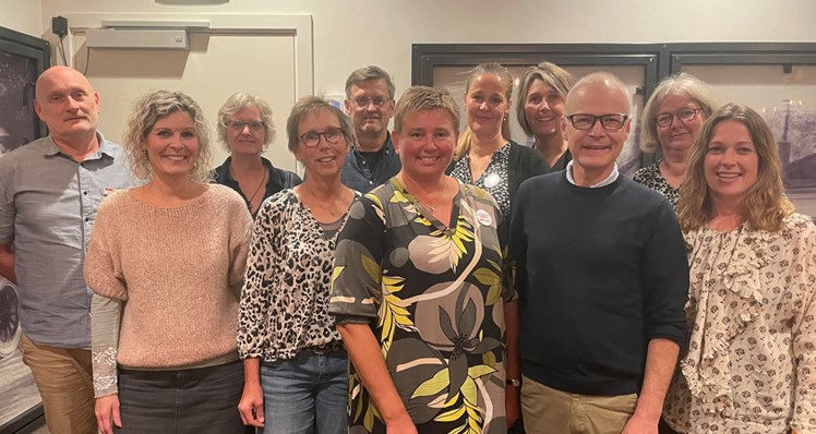 På generalforsamlingen blev kredsbestyrelsen for de næste to år valgt.