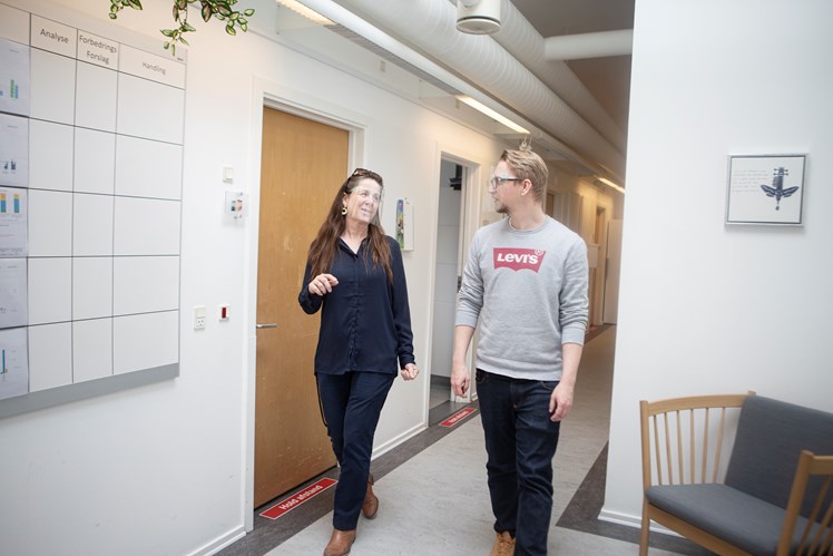 Før tiden med corona var der mere plads til fleksibilitet for Mette Brunberg, som ved at fordele arbejdstimerne kørte med en kortere arbejdsuge.